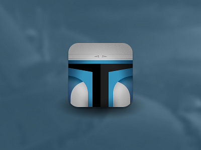 Star Wars Villain Helmet Icons - Jango Fett