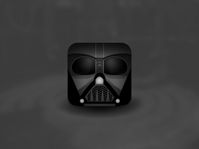 Star Wars Villain Helmet Icons - Darth Vader darth vader helmet icon star wars