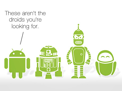 Droids android droid green illustration robot