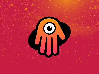 Squid / Hand Mashup Mark logo righthand