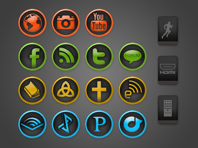 Android Icons android buttons custom ui