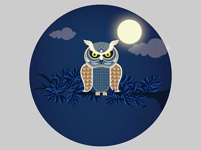 Owl At Night