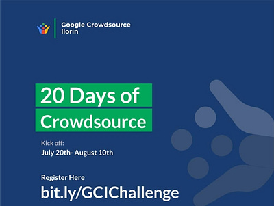 20 days of Crowdsource e - flier design