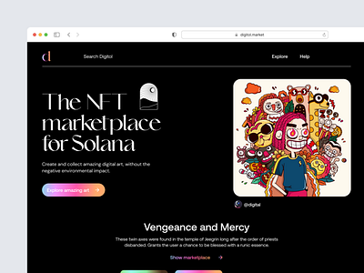 NFT Marketplace Design