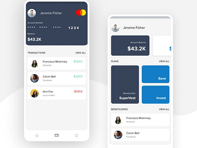 Finance App Design