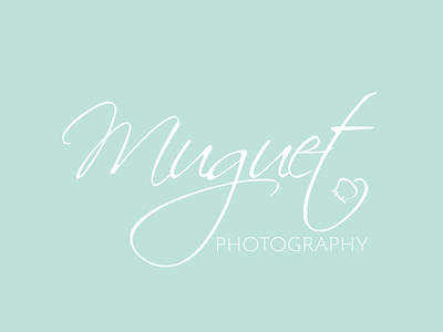 Muguet Photography artist branding design logo muguet photography toronto