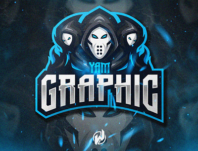 YAM GRAPHIC design esport logo gamer gaming icon illustration logo logo esport logo gamer logodesign vector