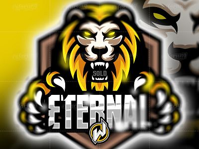 ETERNAL animation branding design esport logo flat fortnite logo gamer gaming graphic design icon identity illustration illustrator logo logo esport logo gamer pubg ui ux vector