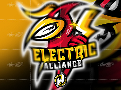 ELECTRIC ALLIANCE animation design esport logo flat fortnite fortnite logo gamer gaming graphic design icon identity illustration illustrator logo logo esport logo gamer pubg ui ux vector