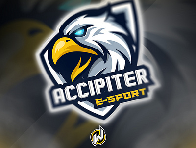 ACCIPITER E-SPORT animation design esport logo gamer gaming icon identity illustration logo logo esport vector