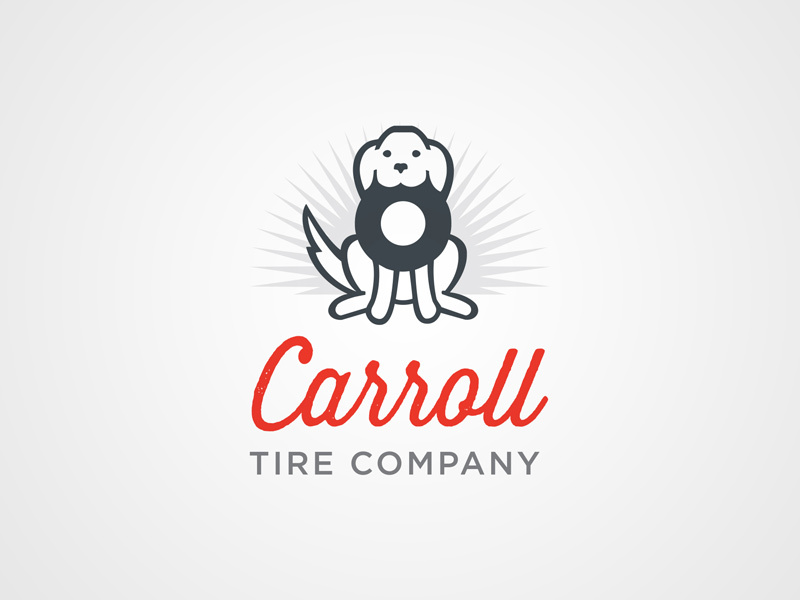 Carroll Tire Logo by Lauren Motl on Dribbble