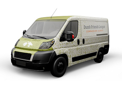 DDFL Vehicle Wrap animals pattern vehicle wrap