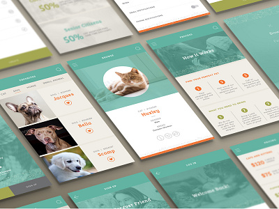 Adopt A Pet App - Additional Screens