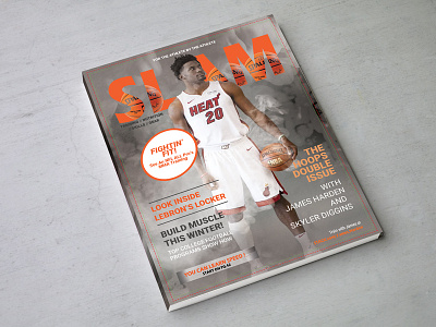 Sports Magazine Cover Showcase basketball fitness magazine cover muscle sports