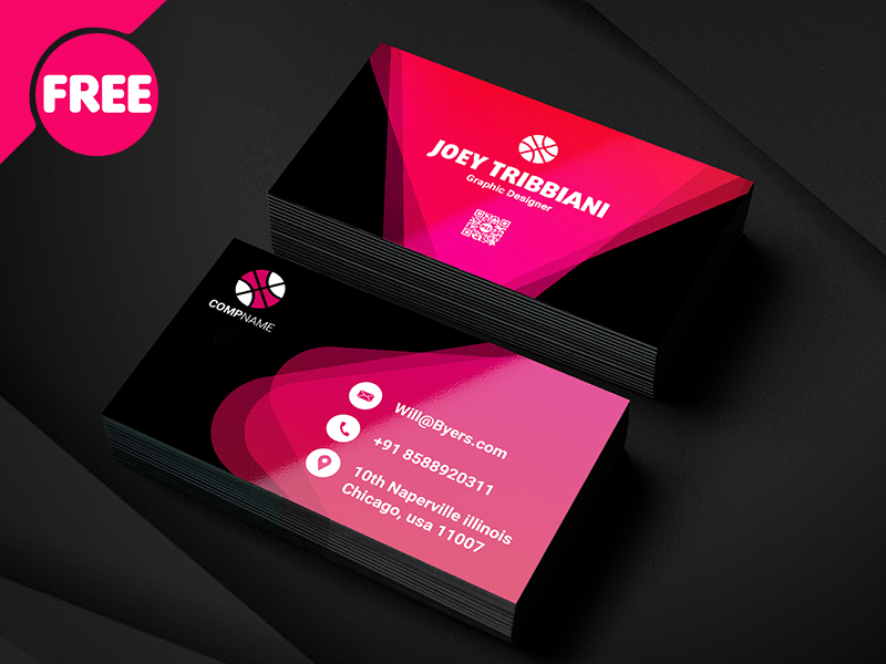 graphic designer for business cards