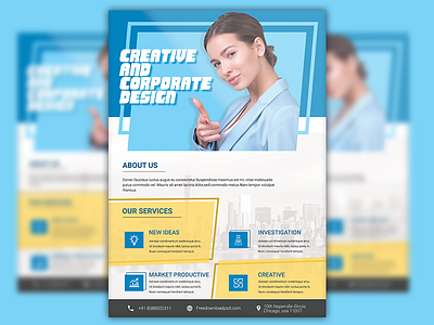 Corporate Business Flyer business flyer businessman corporate business flyer corporate design corporate flyer flyer office simple flyer