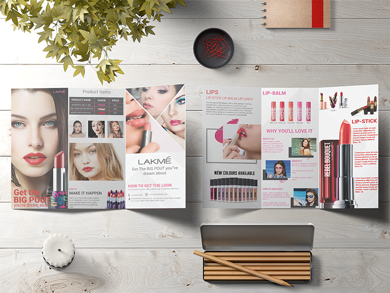 Trifold Cosmetic Brochure Designs, Themes, Templates And Downloadable ...