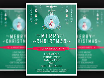 Christmas Party Flyer