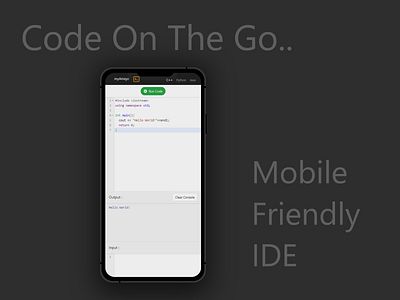 Mobile Friendly IDE android code ide ios programing