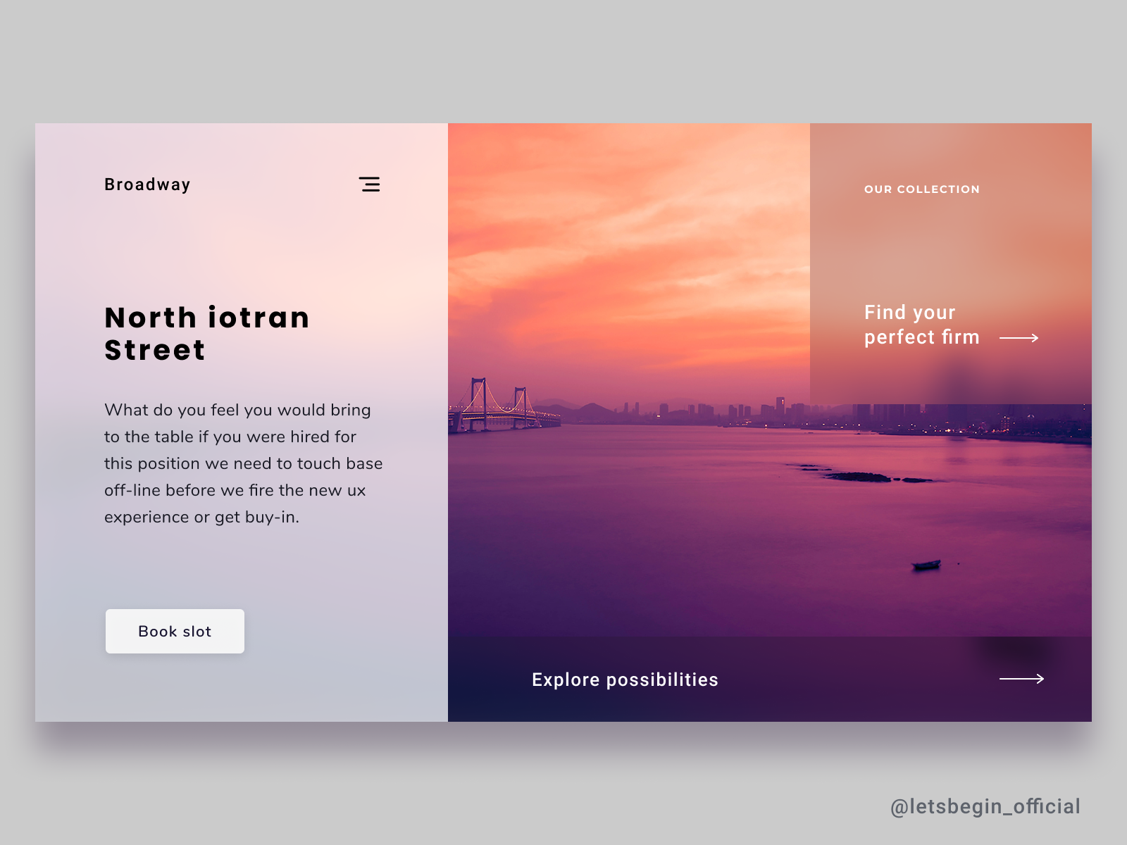 Daily UI Day 8 by Krupesh Anadkat on Dribbble