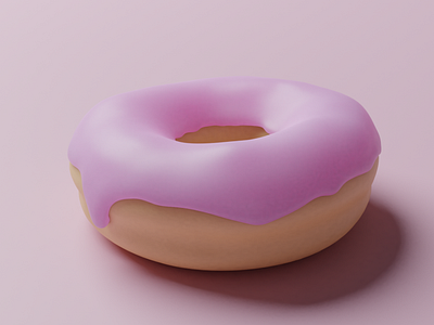 My first donut render