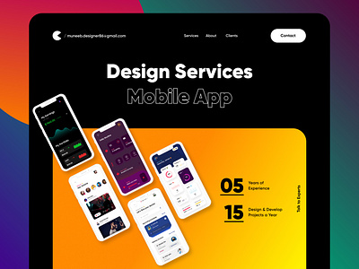 Dark Colorful Concept Header branding concept design dubaidesigner illustration lookingfordesigner mobile mobileapp mobileappdesign mobileapps product design typography ui uiux uiuxdesign web design webdesign website website concept website design