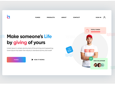 Fundraiser Landing Page