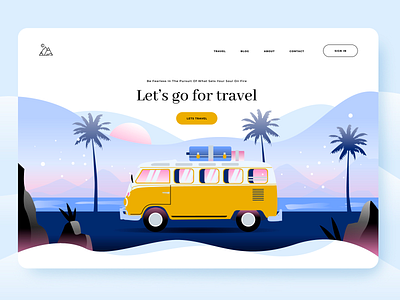 Travel Landing Page