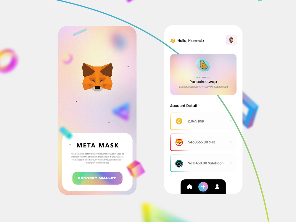 metamask transactions dribbble