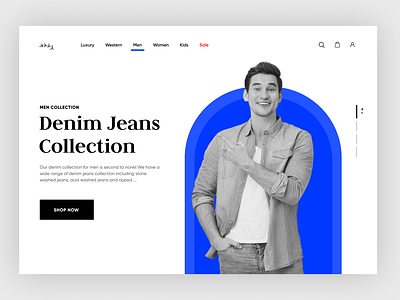 Shopping Landing page / Shopify Hero Section