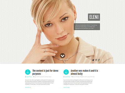 Eleni blog ghost main template