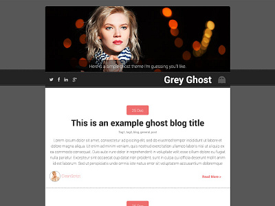 Grey Ghost Rebound Final blog ghost grey main simple template