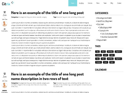 Simple Blogging theme 0.3