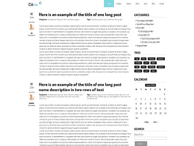 Simple Blogging theme 0.4