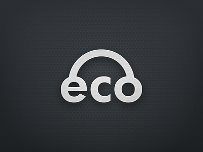 eco car logotype simple