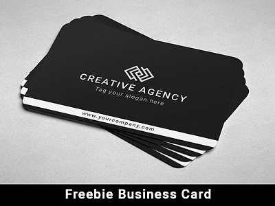 Freebie Business Card blackish business card business template card clean business card elegant free freebie mock up psd real estate templates