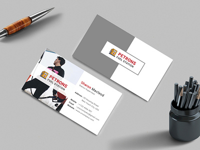 Fuel Station Business Card