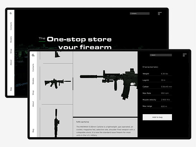 Shop for firearms, accessories