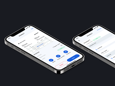 Invoice #2 app app design application ios iphone mobile app mobile app design uiux user interface