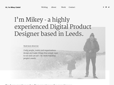 New Portfolio Site For 2018 2018 blog designer development leeds minimal portfolio product responsive simple ui ux