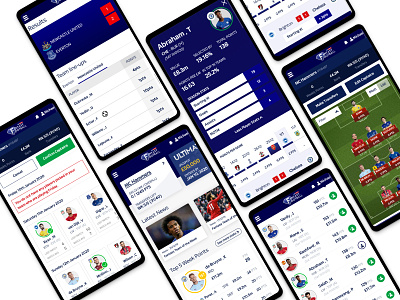 Sky Sports Fantasy Football 2019-2020 update app branding clean data football football fantasy layout minimal mobile app modern product skysports soccer ui design uiux website