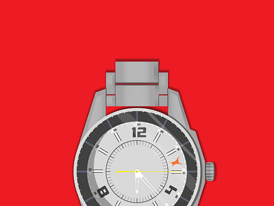 My watch as vector