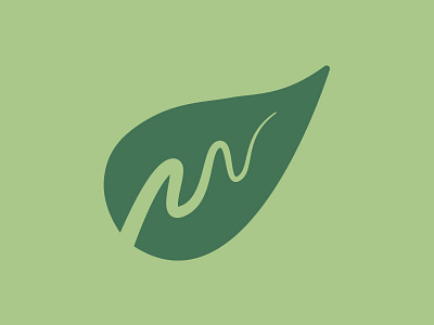 Sustainable W mark branding design flower graphic design letter logo mark sustainability type typography w