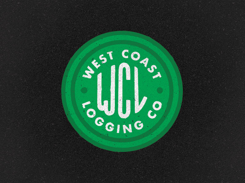 West Coast Logging Co by Brandon Hopkins on Dribbble