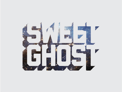 Continued doodling for Sweet Ghost branding design illustration typography