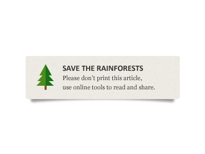 Save the Rainforests