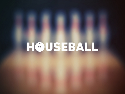 Houseball logo logotype typography