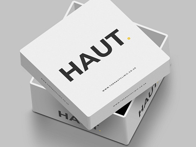 The Haut Clinic Packaging Prototype business cosmetic packaging logo design package design smallbusiness