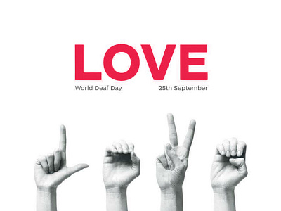 Spread Love care clean creative design graphic design happy illustration love minimal people sign language superhero