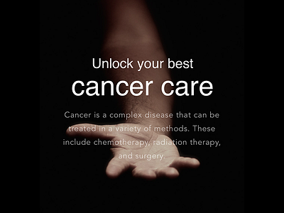 Unlock your best cancer care